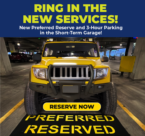 New Preferred Reserved Parking. Reserve Now!